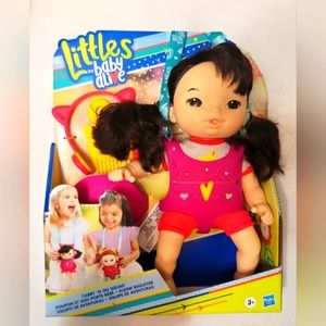 Littles by Baby Alive Baby Doll Carry and Go Squad Brand New VHTF (Iris)